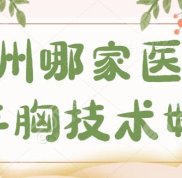 鄭州哪家醫(yī)院豐胸評(píng)價(jià)好