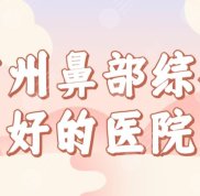 廣州鼻部綜合好的醫(yī)院名單公布