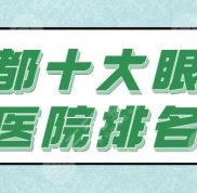成都十大眼科醫(yī)院排名公立醫(yī)院占大半