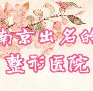 南京比較出名的整形醫(yī)院名單匯總