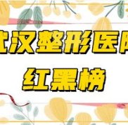 武漢整形醫(yī)院紅黑榜更新