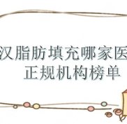 武漢脂肪填充哪家醫(yī)院評價(jià)好