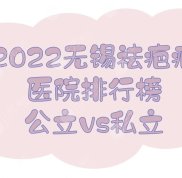 2024無錫祛疤痕醫(yī)院排行榜