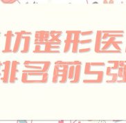 廊坊整形醫(yī)院排名前5強哪家好