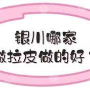 銀川哪家做拉皮做的好