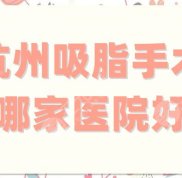 杭州吸脂手術(shù)哪家醫(yī)院水平高