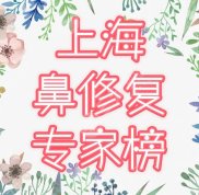 上海鼻子修復(fù)做的好專家排名公開(kāi)