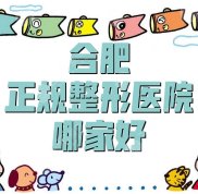 合肥正規(guī)整形醫(yī)院哪家好