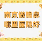 南京做隆鼻哪里醫(yī)院技術(shù)好