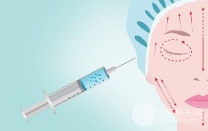 注射瘦脸前后对比图