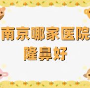 南京哪家醫(yī)院隆鼻技術(shù)好