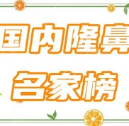 國內(nèi)知名的鼻整形專家top5