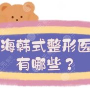 上海韓式整形醫(yī)院有哪些