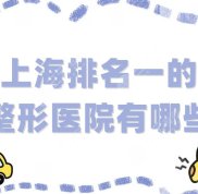 上海排名一的整形醫(yī)院有哪些