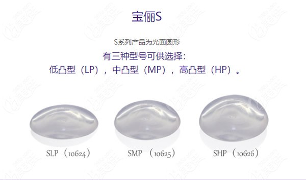 ??德国宝俪假体型号和规格尺寸图表大全