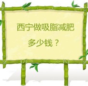 說西寧做吸脂減肥價格高的來了解下時光做全身抽脂花多少錢吧