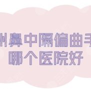 杭州鼻中隔偏曲手術(shù)哪個(gè)醫(yī)院技術(shù)好
