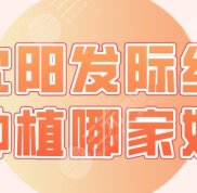 沈陽(yáng)發(fā)際線種植哪家好