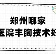鄭州哪家醫(yī)院豐胸技術(shù)好呢