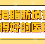 上海脂肪填充做得好的醫(yī)院名單top5