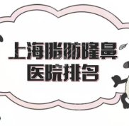 上海脂肪隆鼻的醫(yī)院排名