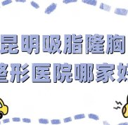 昆明吸脂隆胸整形醫(yī)院哪家技術(shù)好